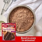 Betty Crocker Delights Super Moist Triple Chocolate Fudge Cake Mix 13 25oz 12box