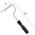 Fiberglass Roller Tools Kit  3pcs Fiberglass Resin Laminating Bubble Roller Set