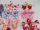 30 Large Fancy Dog Pet Child Baby Grooming Bows Color Variety Lot    68