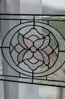 Tiffany Style Stained Glass Window Panel Rv Clear Butterfly - 12 By 9 Inches 