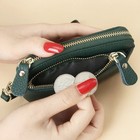 Women Ladies Leather Small Wallet Wristlet Bag Coin Purse Card Holder Zip Clutch