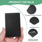 20-pack Anodized Aluminium Laser Engraved Metal Plate 3x2x0 02 