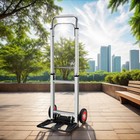 400 Lbs Aluminum Hand Truck 2 In 1 Heavy Duty Convertible Folding Dolly Cart Usa