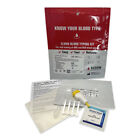 Eldoncard Complete Blood Type Test   A b o ab   Rh   1 2 3  5   10 Home Packs