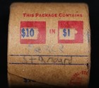 Circulated Peace Silver  1 - 10 Coin Roll - Standard - Woolworth woolco