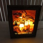 Vintage Michelob Beer Sign Lighted Great American Beer Draught Anheuser Busch