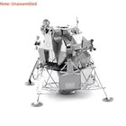 8cm Diy Metal 1 50 Scale Usa Apollo Lunar Module Unassembled Model Toy Present