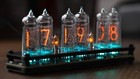 In-14 6- Digits Nixie Clock  Carbon Fiber Case  With Installed Tubes 