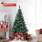 Christmas Tree 5 6 7ft Artificial Pvc Xmas Green Holiday Season Home Store Decor