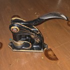 Vintage Metal Brass Embossing Seal Stamp Press Decorative Desktop