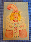 New Price On This Set Of 14 Original 1940   s  storyland  doll Greeting Cards W Box