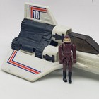 1978 Mattel Battlestar Galactica Colonial Viper Mark 1  With Pilot 