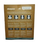 Happiest Baby Sleepea Small 0-2 Months Organic Cotton Swaddle Graphite Planets