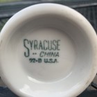 Syracuse Creamer Vintage Usa 