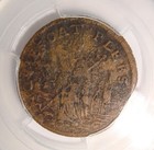 1652-1674 New Jersey St  Patrick Colonial Farthing Pcgs F Detail
