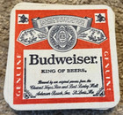 Lot Of 30 Vintage Budweiser Beer King Of Beers Coasters  nothing Beats A Bud  
