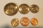 Tonga 1967 6 Coins Set Mint Unc