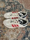 Men   s White And Red Adidas Running Shoes  brand New Never Been Worn  