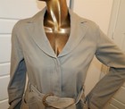 Armani Collezioni Sz 44 Us Sz 10 Beige Khaki Belted Jacket