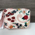 Vera Bradley Travel Pill Case Box Pink Prairie Paisley Organizer Zip Floral New