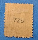 Us Stamp Scott   720 Washington 3 Cent Used Cancelled Violet