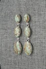 Turquoise   Sterling Silver Earrings - Irvin Tsosie