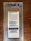 2019 Stanley Cup Finals Game 6 Ticket Psa Mint 9 Bruins Pop 2  Only 1 Higher    