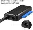 Angled Sata 22 Pin To Usb3 0 Adapter Cable For 2 5  3 5inch Hard Disk Drive Ssd 