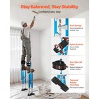 Uimoso Adjustable Aluminum Drywall Stilts 24 2   40 3 In  Supports Up To 228 Lbs