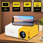 1080p Mini Projector Portable Home Theater Cinema Hd Led Usb Movie Smart Tv Bcb