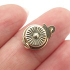 925 Sterling Silver Vintage Cross Lock Clasp For Bracelet   Necklace