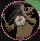 Queen News Of The World  Laser Etched Black Vinyl Record Reproduction Lp Display