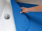36 x17    Bath Tub Mat Anti Slip Machine Washable Antibacterial Bathroom Floor Mat