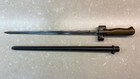 Wwi French M1886 93 16 Brass Handle Bayonet With Scabbard Antique Militaria