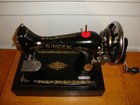 Antique Singer Sewing Machine Model 99k   Hand Crank  Serviced