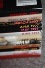 Vintage Lot 12 Playboy Magazine Complete Year Set  12 Issues  1997 With Centerfo