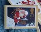 Great Britain  Postcards  Set Of 5 Postcards Depicting Christmas Stamps  1776-80