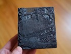 Antique Letterpress Print Press Block Balance Of Good And Evil  Life And Death  