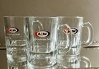 3-vintage A w Root Beer Mini Mug Aw Oval Logo 3  Tall Collectible Glass
