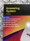 At t Micro Cassette Answering System Model 1305 Two Way Recording New