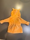 Cloud Island Baby Bathrobe With Animal Hood  Size 6-9 Months