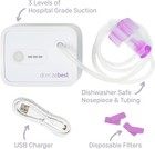 Dr  Noze Best Nozebot Electric Baby Nasal Aspirator Hospital Grade Suction New