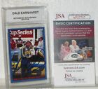 Dale Earnhardt Autographed Old Wrangler Card Jsa coa Authentic Autograph Rare