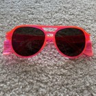 Aerosite Aviator Safety Glasses Z87 5-3 4  Frame Neon Pink Made In Usa Vintage