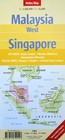 New 2007 map Of Malaysia West-singapore  Nelles details- Kuala Lumpur  Melaka   