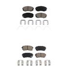 Front And Rear Brake Pads Kit For 2016-2020 Kia Optima  Oe90m Ceramic Oe Level