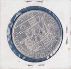 1937 Czechoslovakia 20 Korun  km-18   2701 Asw Silver    masaryk   Kremnica Mint