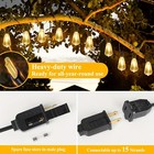 String Lights Outdoor  St38 Shatterproof Lights For Patio backyards  Party