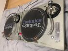 Technics Sl-1200 Mk3d Silver Pair Direct Drive Dj Turntables Used