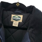 New Notg Aramark Steelguard Arctic Parka Insulated Work Jacket Navy Blue Mens Xl